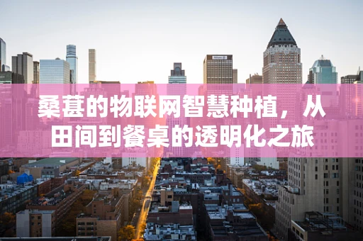 桑葚的物联网智慧种植，从田间到餐桌的透明化之旅