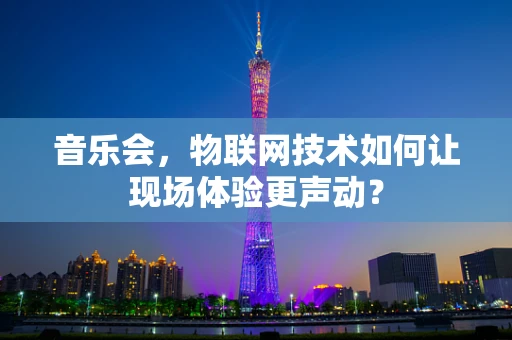 音乐会，物联网技术如何让现场体验更声动？