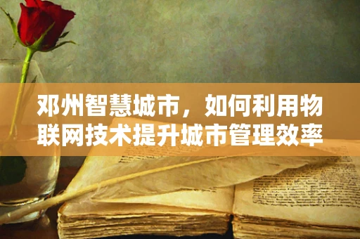 邓州智慧城市，如何利用物联网技术提升城市管理效率？