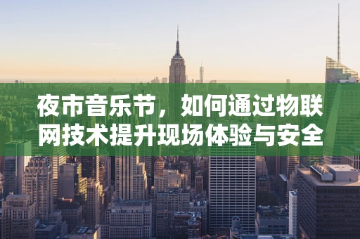 夜市音乐节，如何通过物联网技术提升现场体验与安全管理？