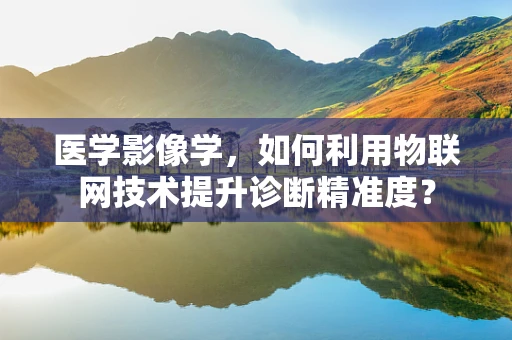 医学影像学，如何利用物联网技术提升诊断精准度？