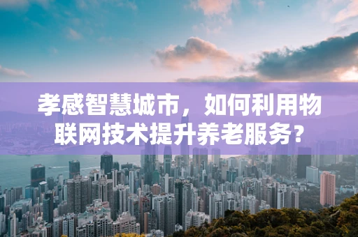 孝感智慧城市，如何利用物联网技术提升养老服务？