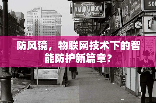 防风镜，物联网技术下的智能防护新篇章？