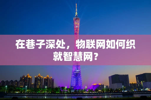 在巷子深处，物联网如何织就智慧网？