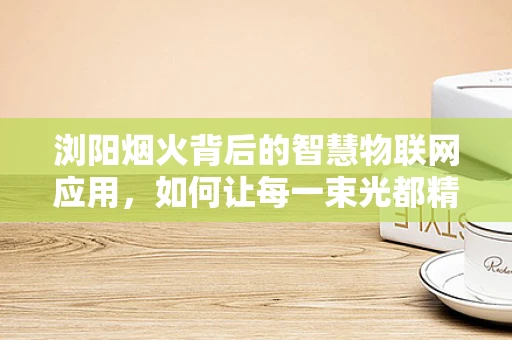 浏阳烟火背后的智慧物联网应用，如何让每一束光都精准绽放？