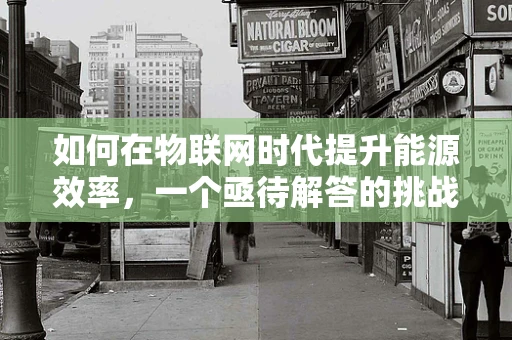 如何在物联网时代提升能源效率，一个亟待解答的挑战？