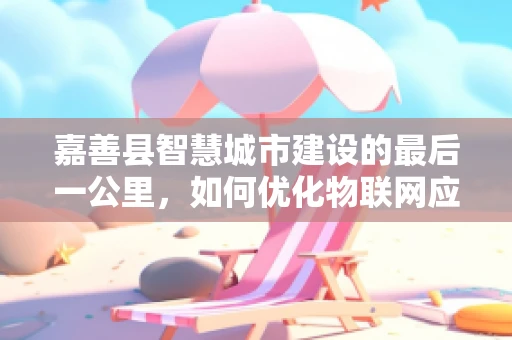 嘉善县智慧城市建设的最后一公里，如何优化物联网应用体验？