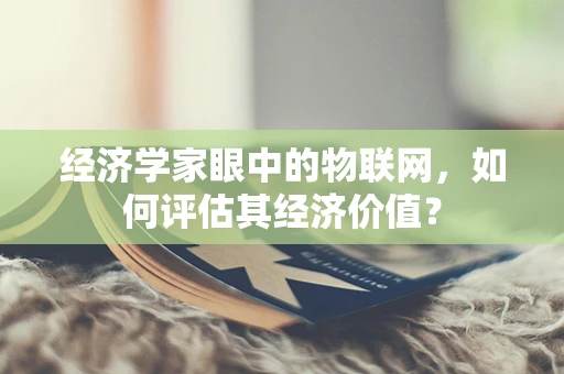 经济学家眼中的物联网，如何评估其经济价值？