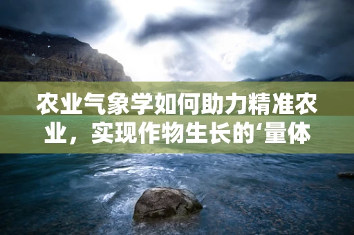 农业气象学如何助力精准农业，实现作物生长的‘量体裁衣’？