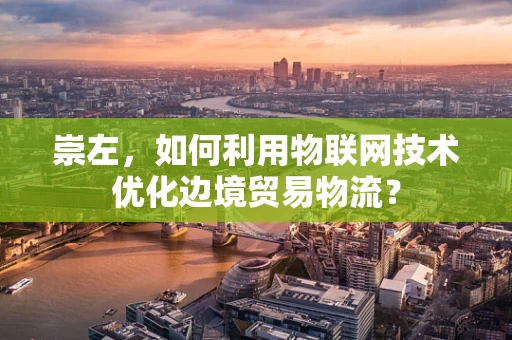 崇左，如何利用物联网技术优化边境贸易物流？