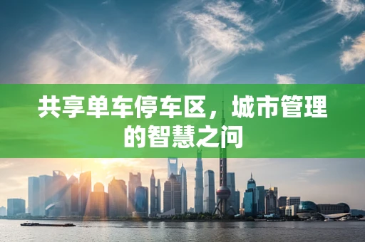 共享单车停车区，城市管理的智慧之问