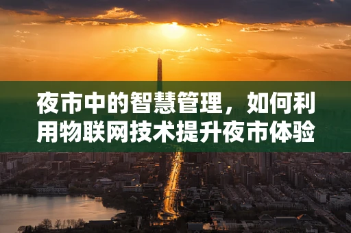 夜市中的智慧管理，如何利用物联网技术提升夜市体验？