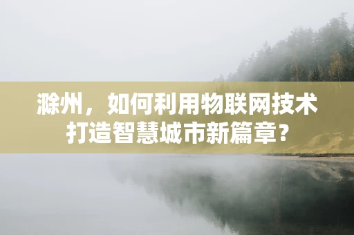 滁州，如何利用物联网技术打造智慧城市新篇章？