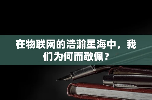 在物联网的浩瀚星海中，我们为何而敬佩？