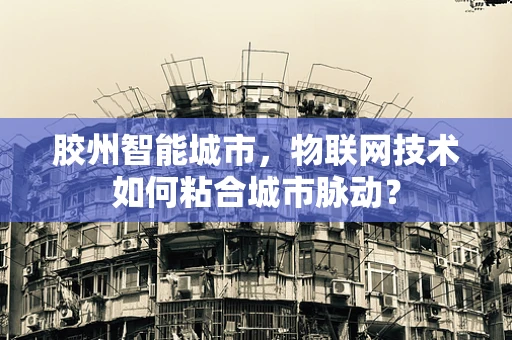 胶州智能城市，物联网技术如何粘合城市脉动？