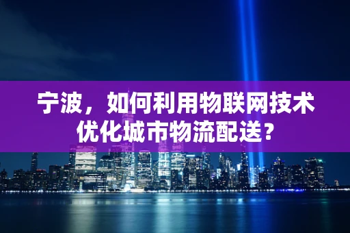 宁波，如何利用物联网技术优化城市物流配送？