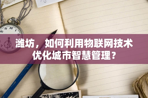 潍坊，如何利用物联网技术优化城市智慧管理？