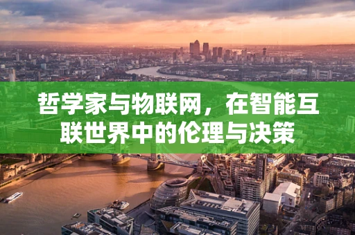 哲学家与物联网，在智能互联世界中的伦理与决策