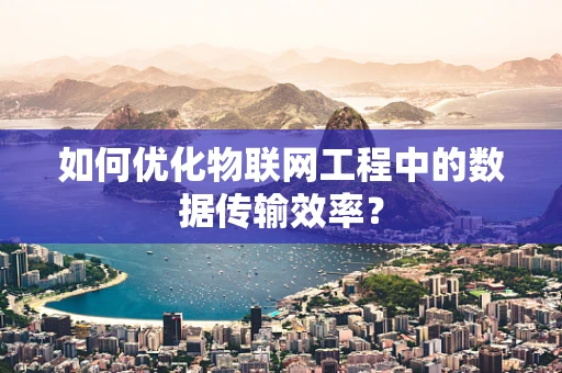 如何优化物联网工程中的数据传输效率？