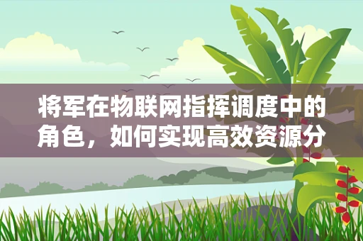 将军在物联网指挥调度中的角色，如何实现高效资源分配与决策？