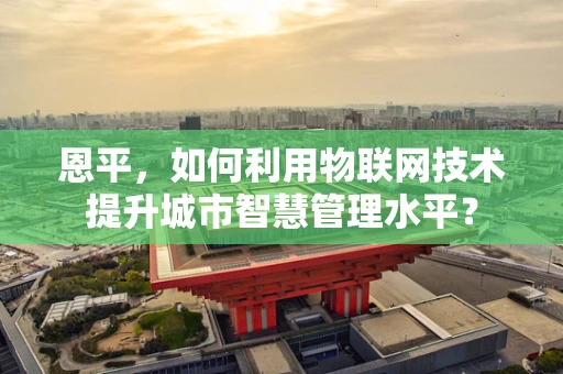 恩平，如何利用物联网技术提升城市智慧管理水平？