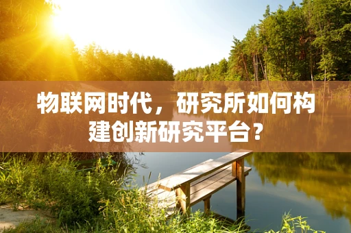 物联网时代，研究所如何构建创新研究平台？