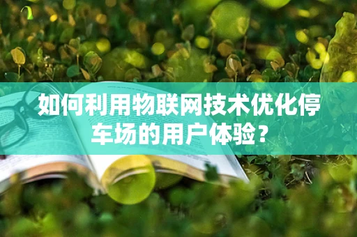 如何利用物联网技术优化停车场的用户体验？