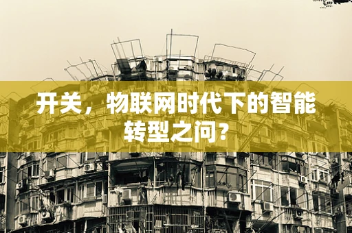 开关，物联网时代下的智能转型之问？
