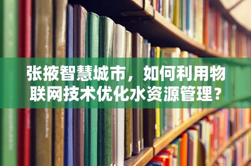 张掖智慧城市，如何利用物联网技术优化水资源管理？
