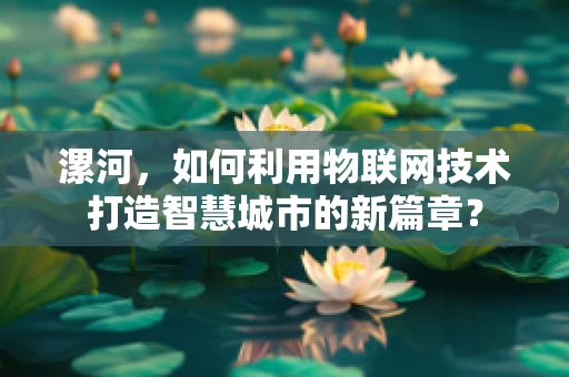 漯河，如何利用物联网技术打造智慧城市的新篇章？