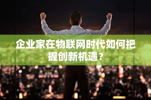 企业家在物联网时代如何把握创新机遇？