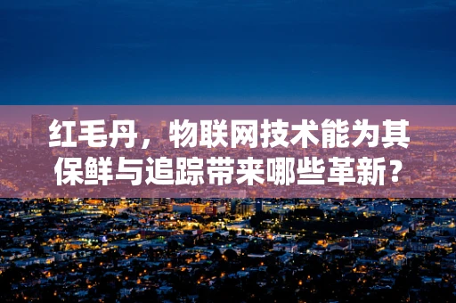 红毛丹，物联网技术能为其保鲜与追踪带来哪些革新？