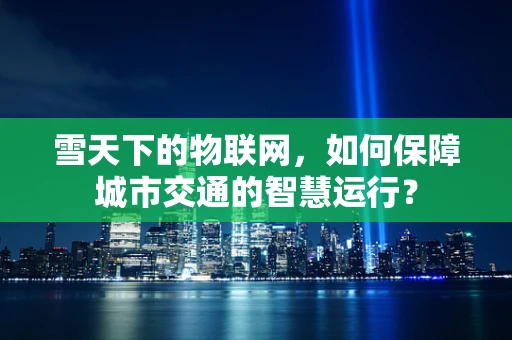 雪天下的物联网，如何保障城市交通的智慧运行？