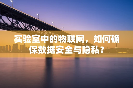 实验室中的物联网，如何确保数据安全与隐私？