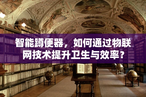智能蹲便器，如何通过物联网技术提升卫生与效率？