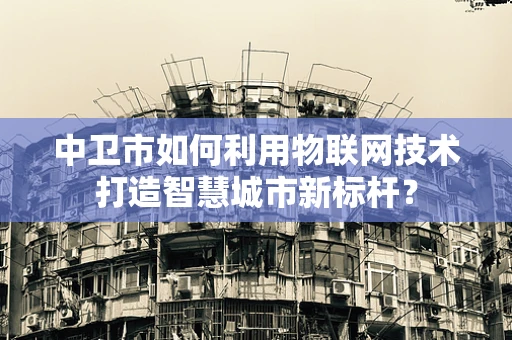 中卫市如何利用物联网技术打造智慧城市新标杆？