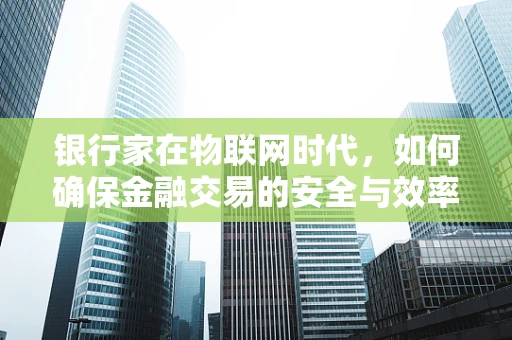 银行家在物联网时代，如何确保金融交易的安全与效率？